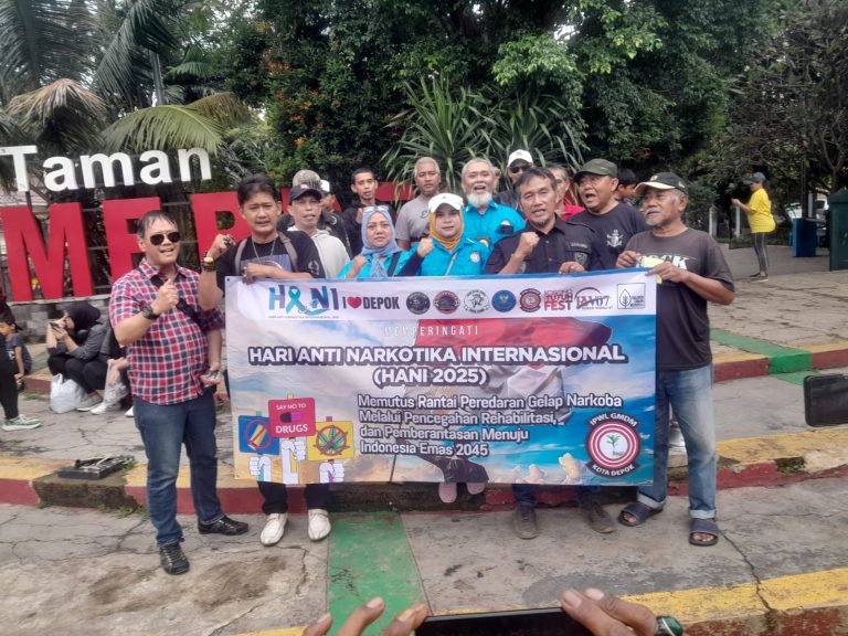GMDM Kota Depok Gelar Aksi Edukasi Anti Narkoba di Sejumlah Titik Strategis