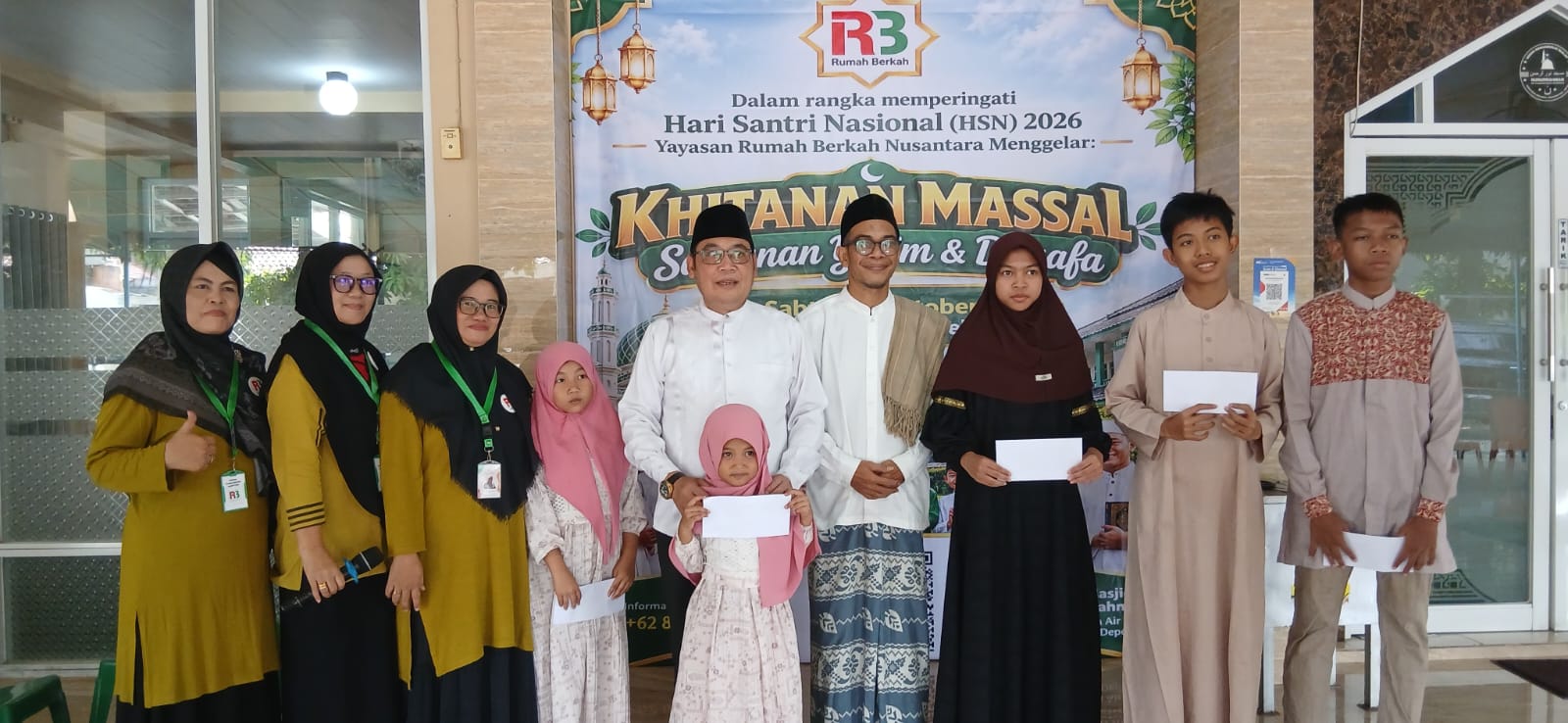Peringati HSN 2026, Rumah Berkah Nusantara Santuni Yatim dan Dhuafa di Depok