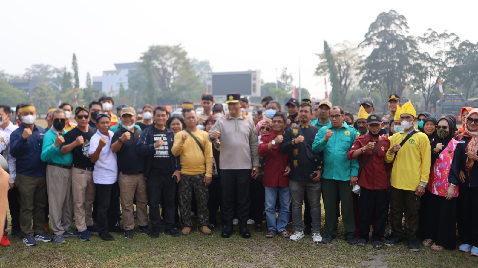 Dengan Semangat Huma Betang, Polda Kalteng Rangkul Semua Elemen Basmi Karhutla di Bumi Tambun Bungai